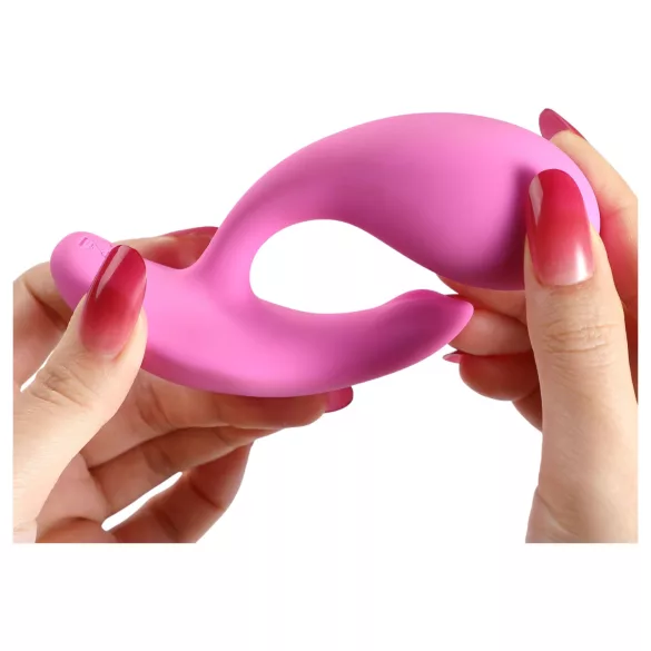 Honey Play Box Oly 2 - vibratore per punto G e clitoride controllato tramite app (rosa)