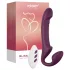 Honey Play Box Bliss - vibratore indossabile con perle rotanti - viola