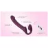 Honey Play Box Bliss - vibratore indossabile con perle rotanti - viola
