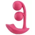 Honey Play Box Melody - Vibratore 2in1 con perline controllato via app (rosso)