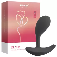   Honey Play Box Oly 2 - vibratore punto G e clitoride - silicone nero