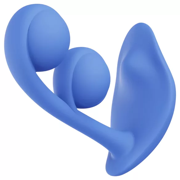 Honey Play Box Melody - Vibratore 2 in 1 con perline controllato da app (blu)