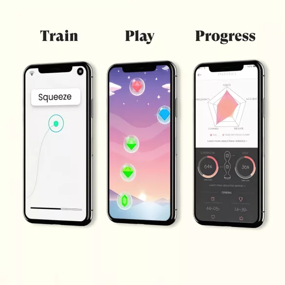 Perifit - Pallina Geisha vibrante controllata tramite app (rosa)