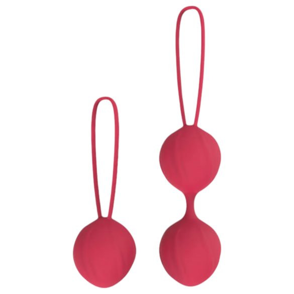 Cotoxo Cherry - set di palline vaginali 2 pezzi - rosso