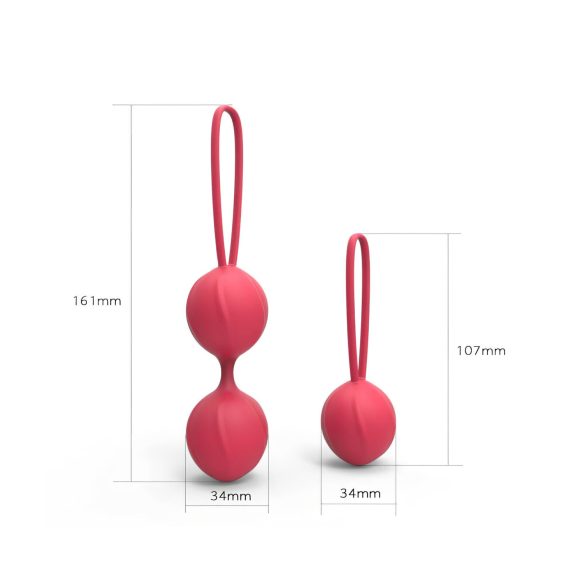 Cotoxo Cherry - set di palline vaginali 2 pezzi - rosso