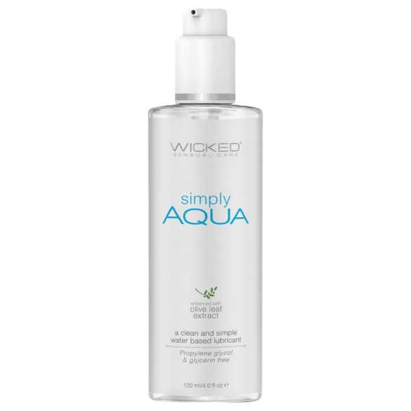 Wicked Simple Aqua - lubrificante vegano a base d'acqua - 120ml
