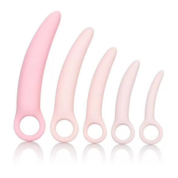 CalExotics Inspire - set dilatatori vaginali medici - silicone rosa