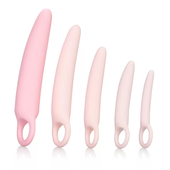 CalExotics Inspire - set dilatatori vaginali medici - silicone rosa