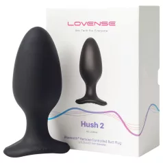   Lovense - vibratore anale piccolo ricaricabile Hush 2 L 57mm - nero