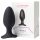 Lovense - vibratore anale piccolo ricaricabile Hush 2 L 57mm - nero