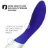 LELO Mona Wave - vibratore punto G impermeabile - silicone blu