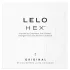 LELO Hex Original - preservativi sottili lattice naturale - 3 pezzi