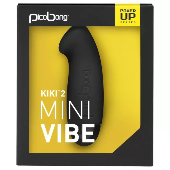 Picobong Kiki 2 - vibratore clitorideo - stimolatore potente - nero