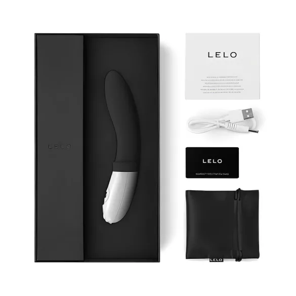 LELO Billy 2 - vibratore prostatico ricaricabile impermeabile nero