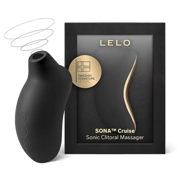 LELO Sona Cruise - stimolatore clitorideo onde sonore - nero