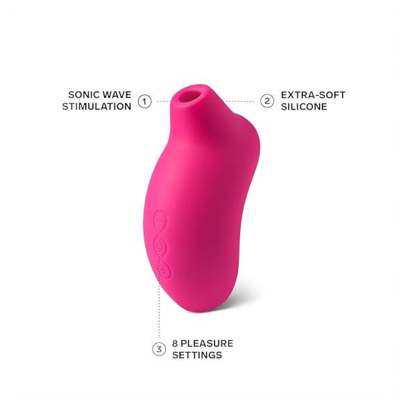 LELO Sona - stimolatore clitorideo a onde sonore - ciliegia