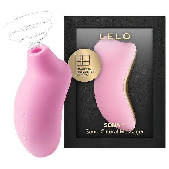 LELO Sona - stimolatore clitorideo onde sonore - silicone rosa