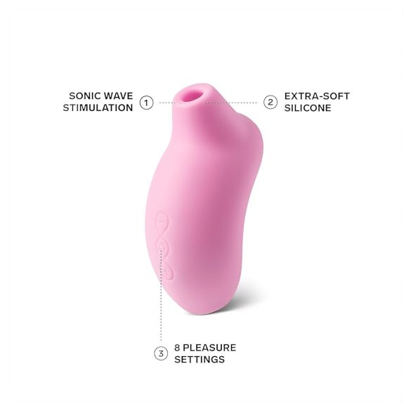 LELO Sona - stimolatore clitorideo onde sonore - silicone rosa