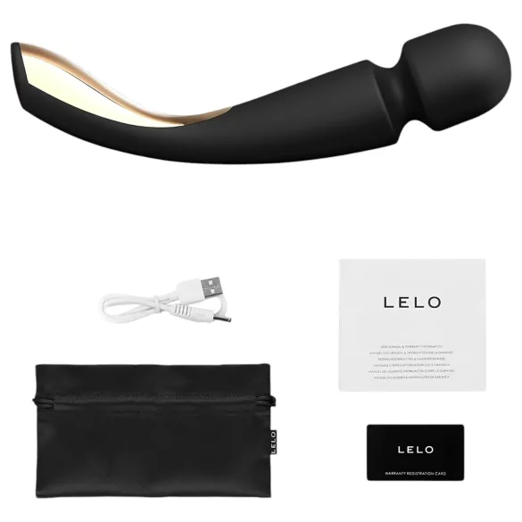 LELO - massaggiatore vibrante ricaricabile grande - nero