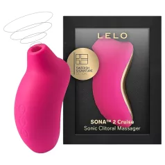   LELO Sona 2 Cruise - stimolatore clitorideo onde sonore - ciliegia