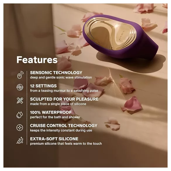 LELO Sona 2 Cruise - stimolatore clitorideo onde sonore - ciliegia