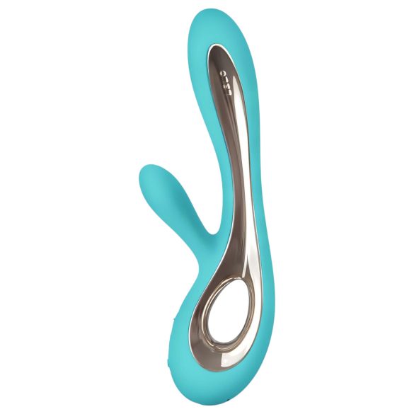 LELO Soraya 2 - Vibratore impermeabile turchese con braccio clitorideo