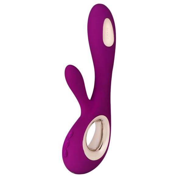 LELO Soraya Wave - vibratore rabbit ricaricabile con movimento su e giù - viola