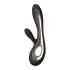 LELO Soraya 2 - vibratore ricaricabile impermeabile con stimolatore clitorideo (nero)