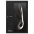 LELO Soraya 2 - vibratore ricaricabile impermeabile con stimolatore clitorideo (nero)