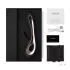 LELO Soraya 2 - vibratore ricaricabile impermeabile con stimolatore clitorideo (nero)