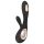 LELO Soraya Wave - vibratore rabbit con movimento oscillante - silicone nero