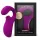 LELO Enigma - vibratore punto G ricaricabile impermeabile 2in1 viola