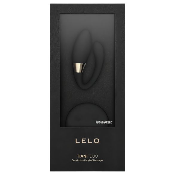 LELO Tiani Duo - vibratore coppia in silicone (nero)