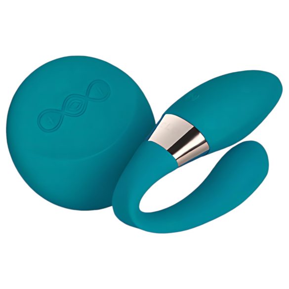 LELO Tiani Duo - vibratore di coppia in silicone (blu)