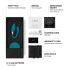 LELO Tiani Duo - vibratore di coppia in silicone (blu)