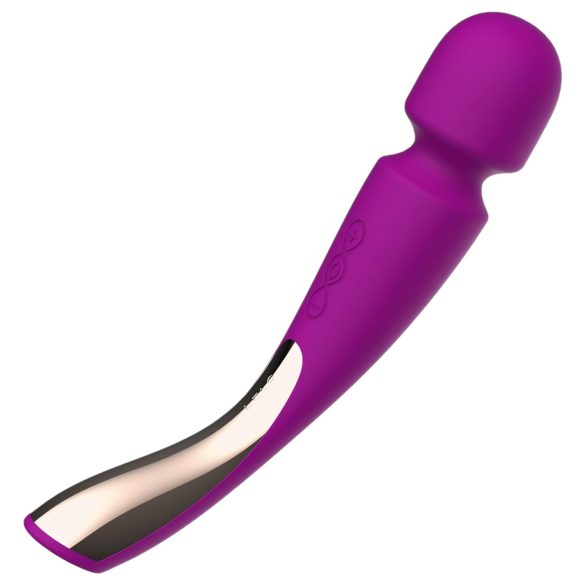 LELO Smart Wand 2 - medio, vibratore massaggiante ricaricabile (viola)