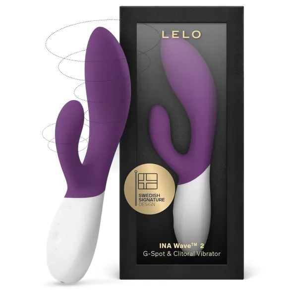 LELO Ina Wave 2 - vibratore ricaricabile impermeabile - viola