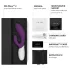 LELO Ina Wave 2 - vibratore ricaricabile impermeabile - viola