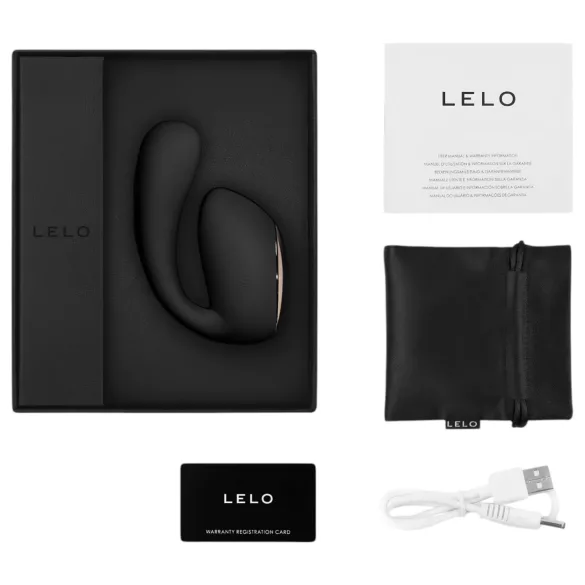 LELO Ida Wave - vibratore rotante ricaricabile con vibrazione - nero
