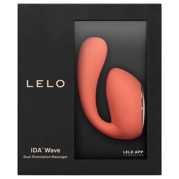 LELO Ida Wave - Vibratore rotante e vibrante con app (corallo)