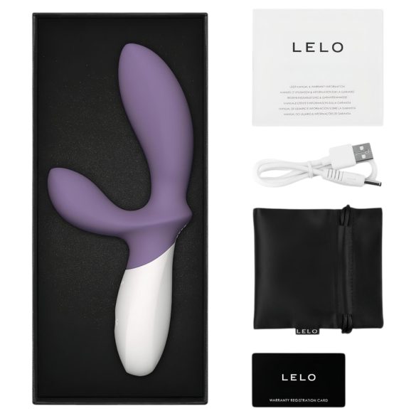 LELO Loki Wave 2 - vibratore prostatico ricaricabile impermeabile viola