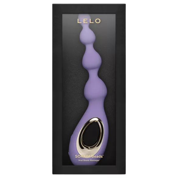 LELO Soraya Beads - vibratore anale ricaricabile e impermeabile (viola)
