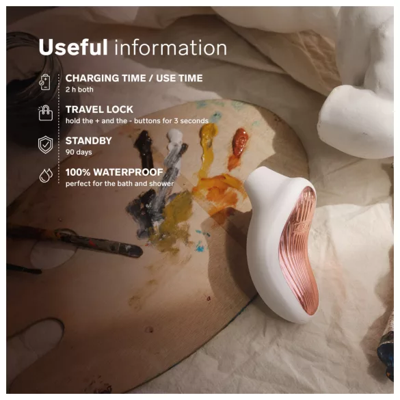 LELO Sona 3 - stimolatore clitorideo onde sonore - bianco