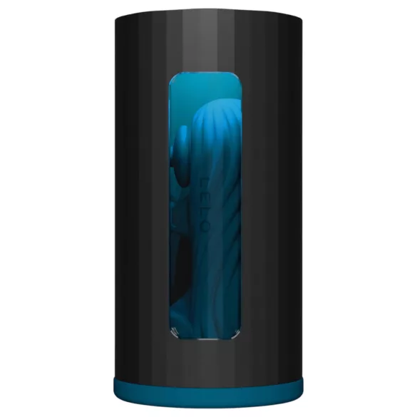 LELO F1s V3 - masturbatore interattivo uomo - silicone nero blu