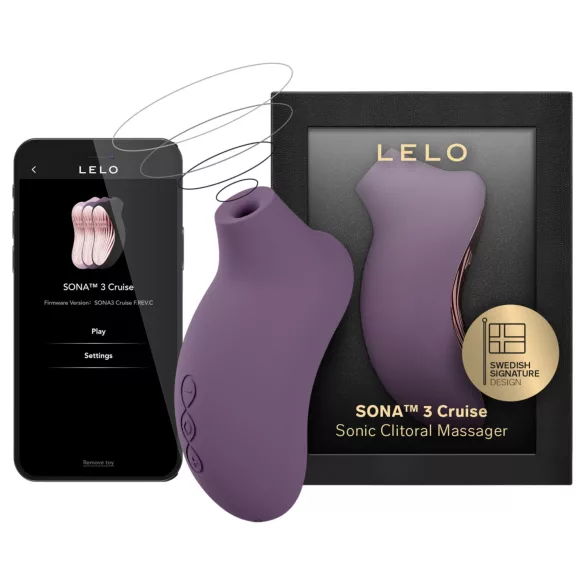 LELO Sona 3 Cruise - succhiaclitoride onde sonore - silicone viola