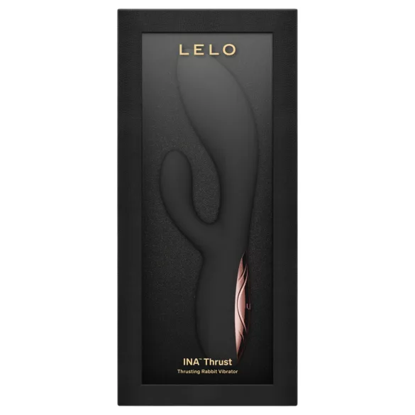 LELO - INA Thrust vibratore rabbit a spinta (nero)