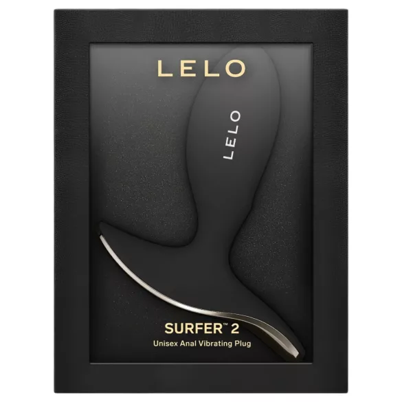 LELO Surfer - vibratore anale controllato tramite app (nero)
