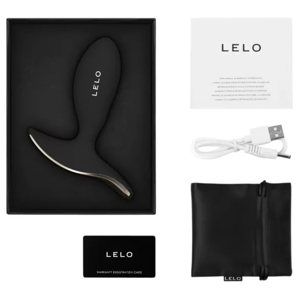 LELO Surfer - vibratore anale controllato tramite app (nero)