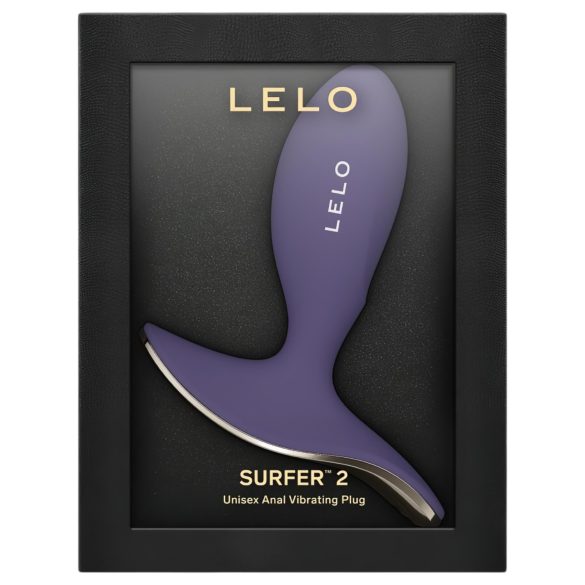 LELO Surfer - plug anale vibrante intelligente (viola)