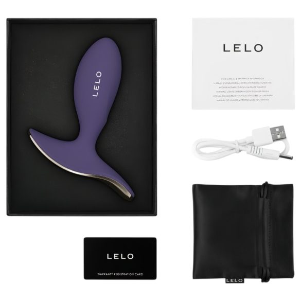 LELO Surfer - plug anale vibrante intelligente (viola)